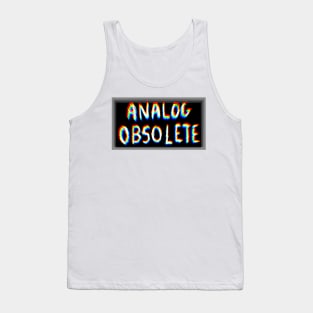 Analog obsolete Tank Top